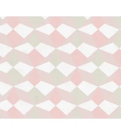 Clearance Carta da parati parato tnt rombi 3d rosa Decorazione Pareti