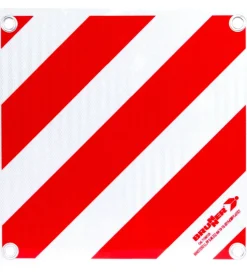 New Cartello per carichi sporgenti "zebra alu" in alluminio Campeggio