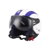 Sparco Moto|Casco moto "sp501" bianco/blu, tg xl