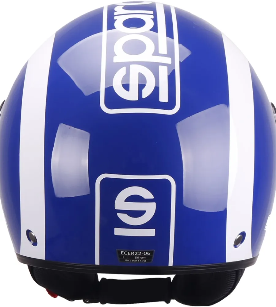 Discount Casco moto sp601 blu/bianco tg.m Moto