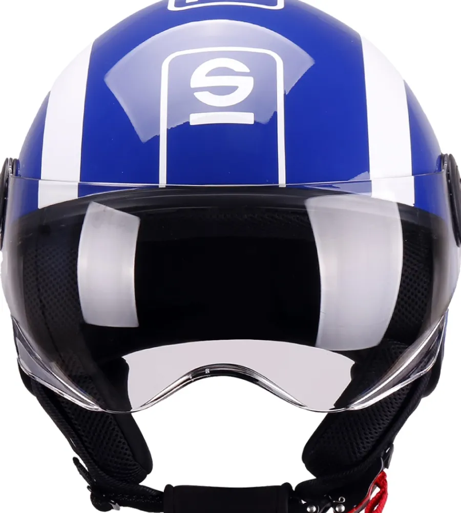 Sparco Moto|Casco moto sp601 blu/bianco tg.l