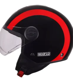 Sparco Moto|Casco moto sp601 nero/rosso tg.xl
