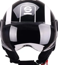 Moto-Sparco Casco moto sp601 nero/bianco tg.s