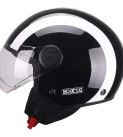 Moto-Sparco Casco moto sp601 nero/bianco tg.s
