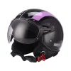 Sparco Moto|Casco moto "sp501" nero/viola, tg m