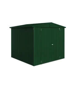 Best Casetta da giardino "europa  4" in acciaio zincato colore verde scuro 244x228x203 cm Casette Da Giardino