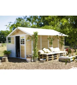 Casette Da Giardino-Grosfillex Casetta da giardino in pvc 