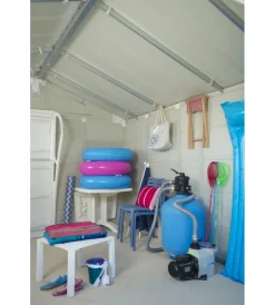 Casette Da Giardino-Grosfillex Casetta da giardino in pvc 