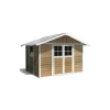 Online Casetta da giardino in pvc "sherwood deco 7" effetto legno 370x298x250 cm - cod. 22907681 Casette Da Giardino
