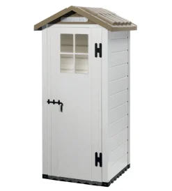 Garofalo Casette Da Giardino|Casetta da giardino in pvc "tuscany evo 80" l.96,5 x p.96,5 x h.203