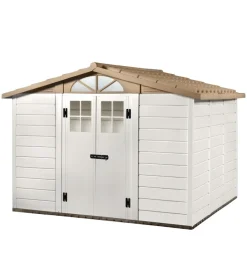 Garofalo Casette Da Giardino|Casetta da giardino in pvc "tuscany evo 280" l.309 x p.261 x h.225 cm