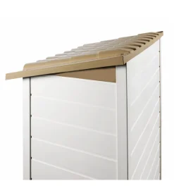 Casette Da Giardino-Garofalo Casetta da giardino in pvc "tuscany evo 100.2p" l.139 x p.95 x h.201