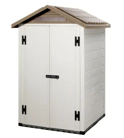 Garofalo Casette Da Giardino|Casetta da giardino in pvc "tuscany 120.2p" l.137 x p.144 x h.214
