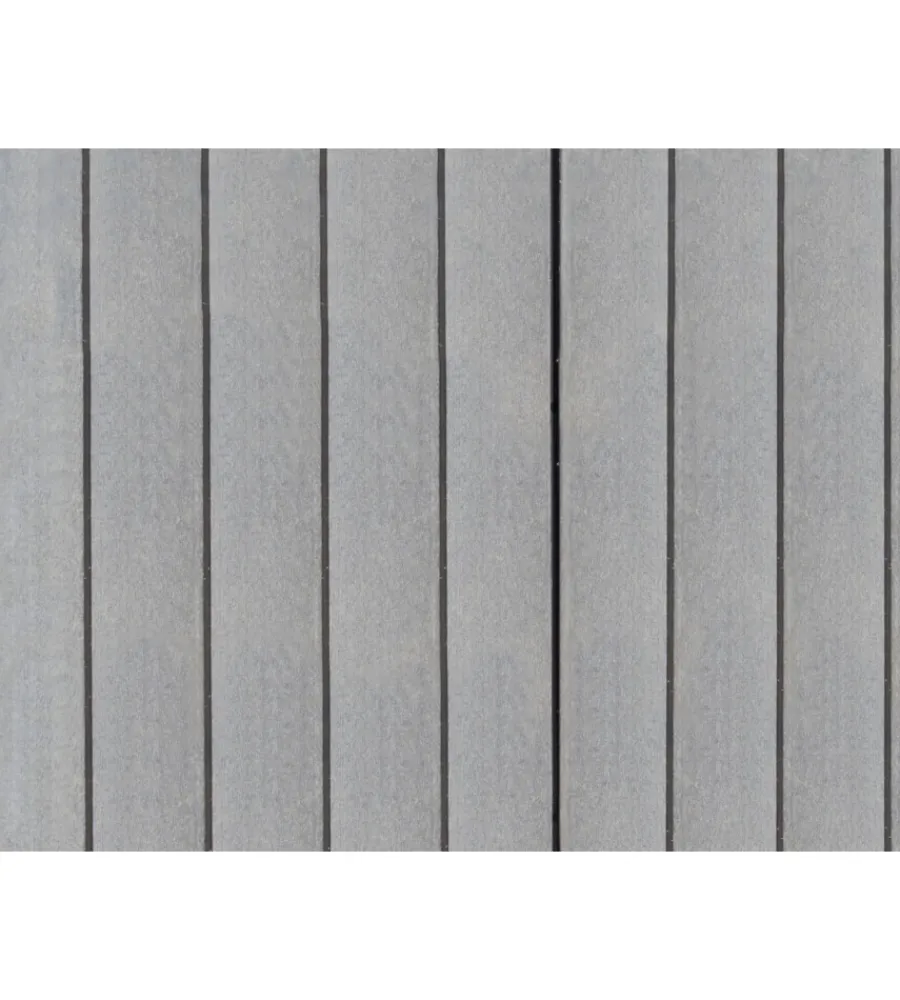 Best Casetta da giardino "oakland 7511" in duotech colore grigio con porta battente doppia 230x350x242 cm Casette Da Giardino