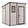 Sale Casetta da giardino "manor pent 6x6" in resina colore beige con porta battente singola 183,5x185x200 cm Casette Da Giardino