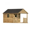 New Casetta da giardino per bambini in legno "szymon" 170x270x170 cm Casette Da Giardino