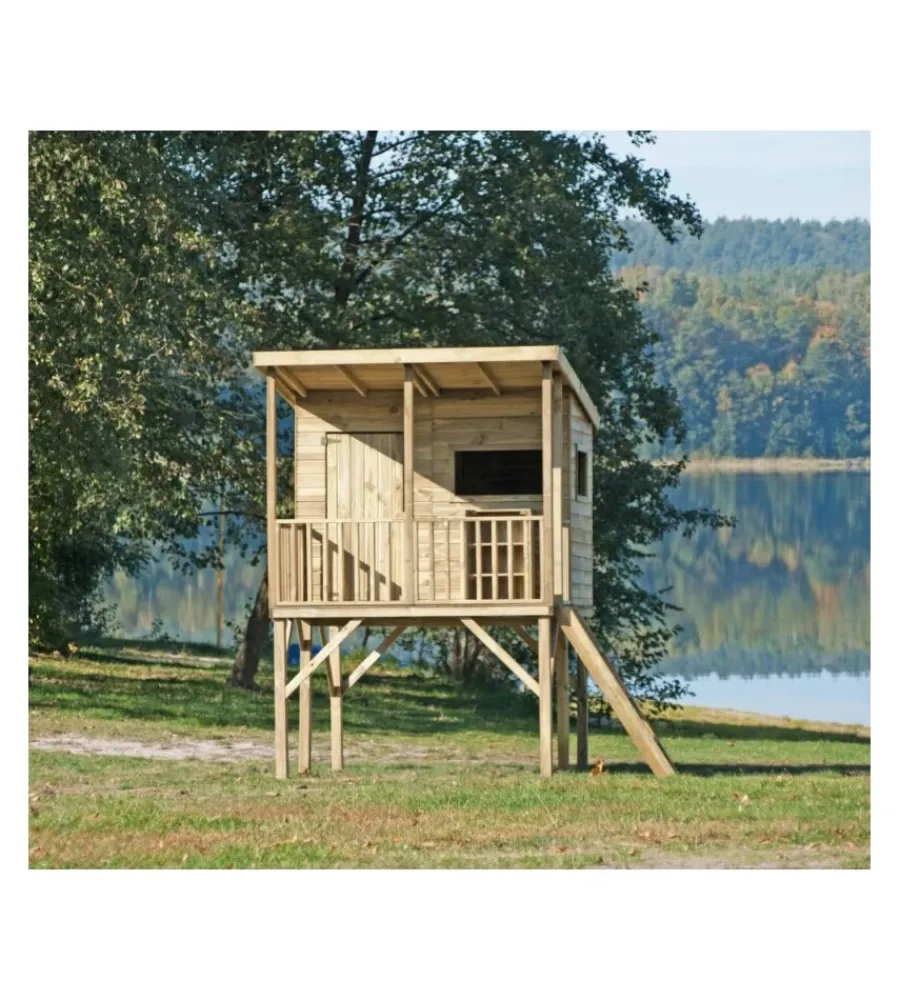 Domus Casette Da Giardino|Casetta da giardino per bambini in legno "angelo" 220x174,5x272 cm