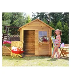 New Casetta da giardino per bambini in legno 