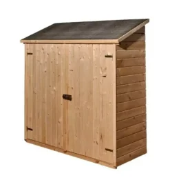 Casette Da Giardino-Habrita Casetta in legno addossata