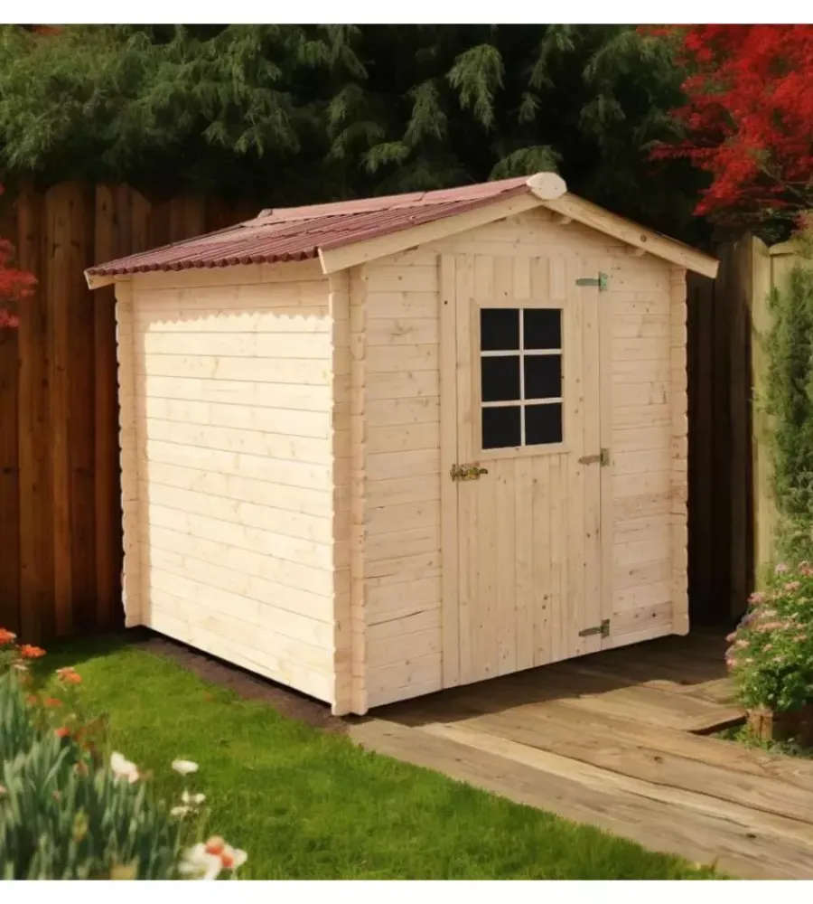 Hot Casetta in legno da giardino "albon" 205x199x197 cm Casette Da Giardino