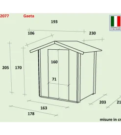 Alce Casette Da Giardino|Casetta in legno da giardino 