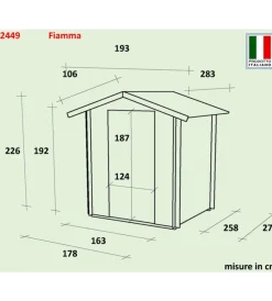 Alce Casette Da Giardino|Casetta in legno da giardino 