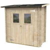 Alce Casette Da Giardino|Casetta in legno da giardino "hobby" in abete 198x98x197 cm
