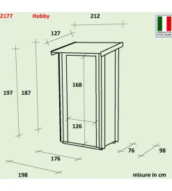 Alce Casette Da Giardino|Casetta in legno da giardino 