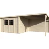 New Casetta in legno da giardino decor et jardin "eden" in abete bianco nordico 610x301x209 cm Casette Da Giardino