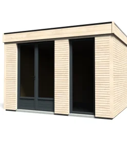 Casette Da Giardino-DÉCOR ET JARDIN Casetta in legno da giardino prefabbricata decor et jardin "decor home 9mq" in abete bianco nordico 365x299x250 cm