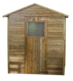 Casette Da Giardino|Casetta in legno da giardino "felicia" in pino impregnato 199x154x217 cm