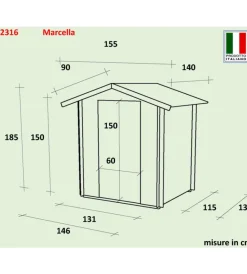 Alce Casette Da Giardino|Casetta in legno da giardino