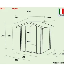 Casette Da Giardino-Alce Casetta in legno da giardino  