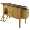 New Casetta pollaio per galline in legno "hen house 30", 162x100x110 cm - Gabbie Per Uccelli