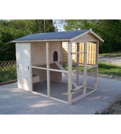 New Casetta pollaio per galline in legno 