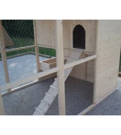 New Casetta pollaio per galline in legno 