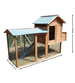 Casetta pollaio per galline 