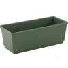 Coltivazione E Cura- Cassetta/vaso per  gerani verde - lungo 40 cm.
