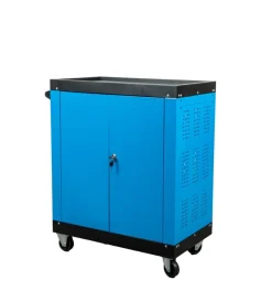 Easy System Officina E Garage|Cassettiera porta attrezzi 3 ripiani con ruote e maniglia 65x38x72 cm