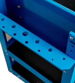 Officina E Garage-Easy System Cassettiera porta attrezzi con ruote 76x44x76 cm