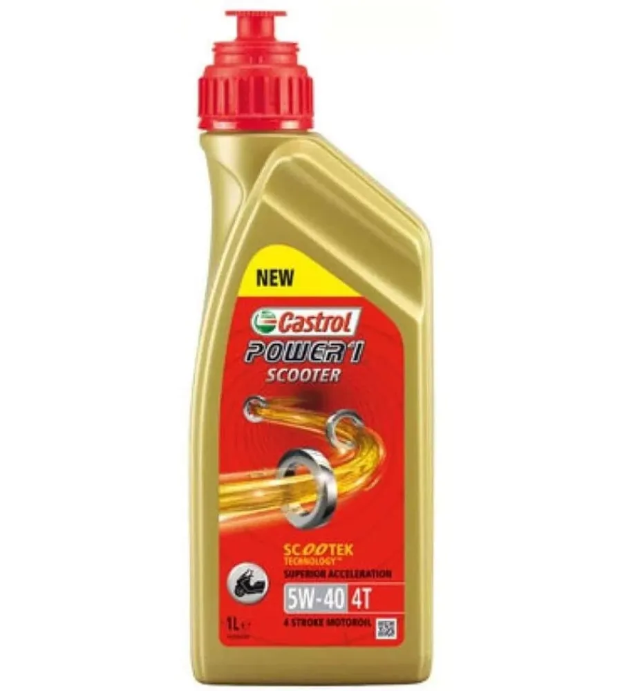 Moto-Castrol power 1 scooter 4t - 1 litro