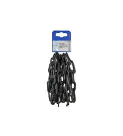 Best Catena decorativa pretagliata ø 4 mm. in acciaio nero 2,5 mt. Sistemi Di Fissaggio