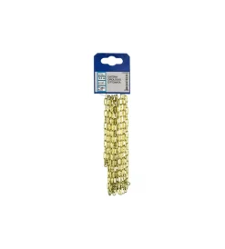 Sistemi Di Fissaggio|Catena forzatina pretagliata ø 1,3 mm. in acciao ottonato 2,5 mt.