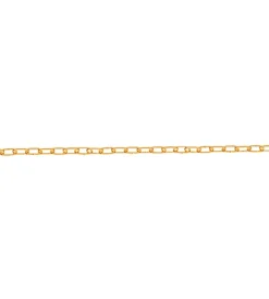 Sistemi Di Fissaggio|Catena forzatina pretagliata ø 1,3 mm. in acciao ottonato 2,5 mt.