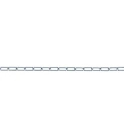 Sistemi Di Fissaggio- Catena genovese pretagliata ø 1,5 mm. in acciaio zincato 2,5 mt.