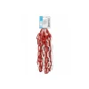 Sistemi Di Fissaggio- Catena genovese pretagliata maglia lunga saldata ø 5 mm. in acciaio bianco/rosso 5 mt.