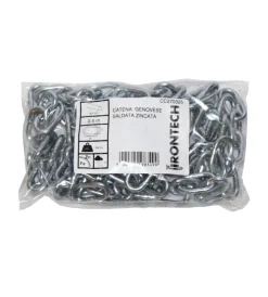Sistemi Di Fissaggio- Catena genovese pretagliata ø 5 mm. in acciaio zincato 5 mt.