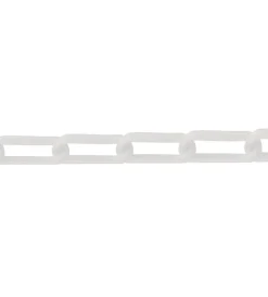 Sistemi Di Fissaggio- Catena in plastica ø 6 mm. bianco 20 mt.