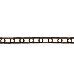 Sistemi Di Fissaggio- Catena ornamentale ø 3,0 mm. - acciaio nero - 25 mt.
