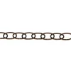 Clearance Catena ornamentale ovale ø 2,8 mm. in acciaio brunito 15 mt. Sistemi Di Fissaggio
